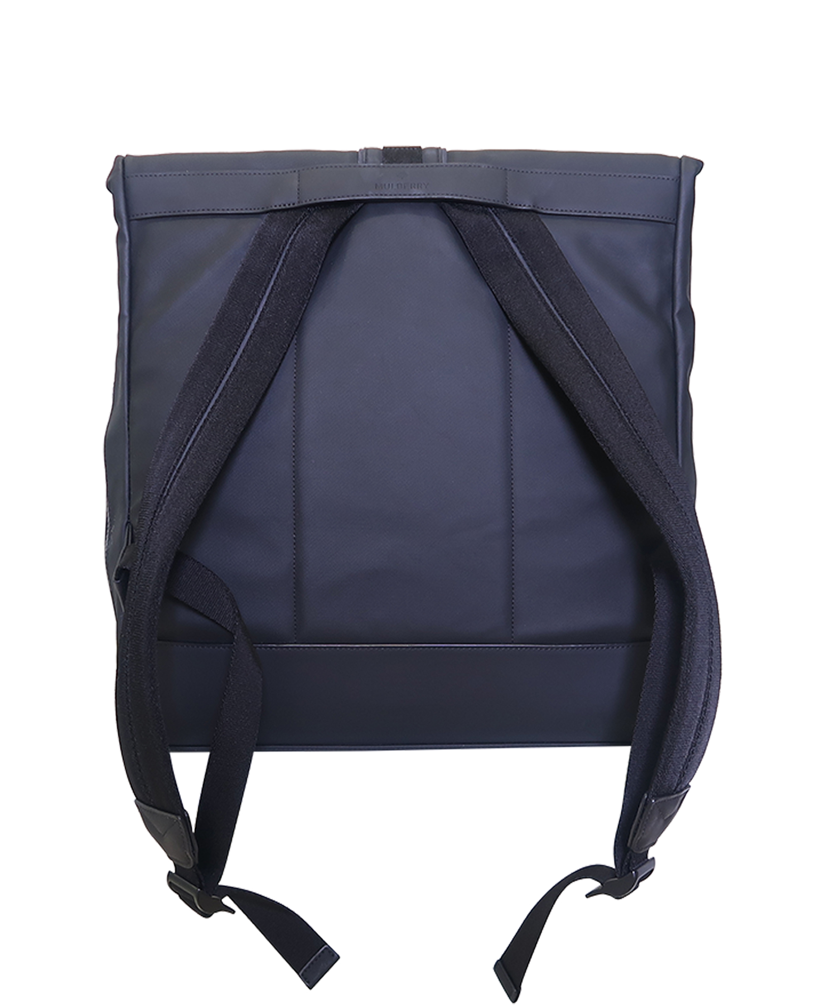 Fleet Backpack, &pound;245, Handbags, Black, Canvas/Fabric, Back view